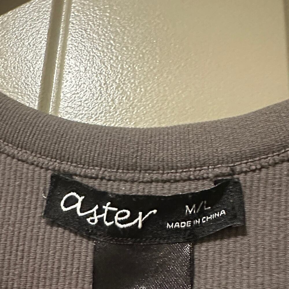 ASTER Ribbed Tank Top M - Picture 6 of 7